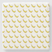 Bananen Stenen Onderzetter (Voorkant)