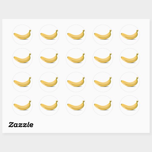 Bananen sticker (Vel)