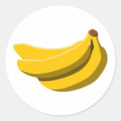 bananen sticker (Voorkant)