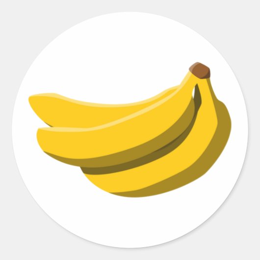 bananen sticker (Voorkant)