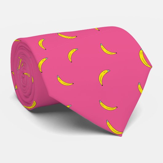 Bananen stropdas (Opgerold)