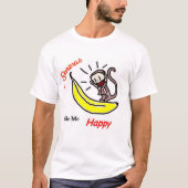 Bananen T-shirt (Voorkant)