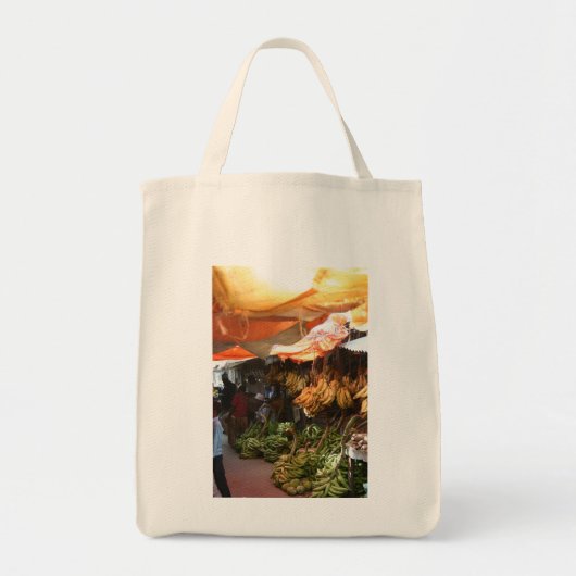 Bananen te koop aangeboden tote bag (Voorkant)
