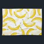 Bananen Theedoek<br><div class="desc">Waterverf met bananen.</div>