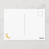 Bananen Verjaardag Briefkaart (Achterkant)