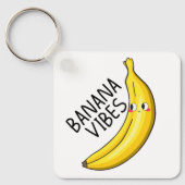 Bananen Vibe Sleutelhanger (Voorkant)