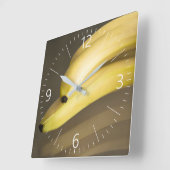 Bananen Vierkante Klok (Hoek)