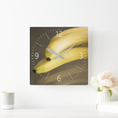 Bananen Vierkante Klok (Huis)