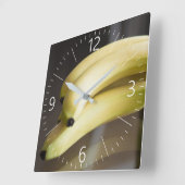 Bananen Vierkante Klok (Hoek)