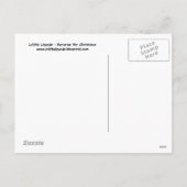 Bananen voor het briefkaart van Kerstmis (Achterkant)