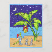 Bananen voor het briefkaart van Kerstmis (Voorkant)