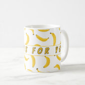Bananen voor jou koffiemok (Voorkant rechts)