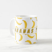 Bananen voor jou koffiemok (Voorkant links)