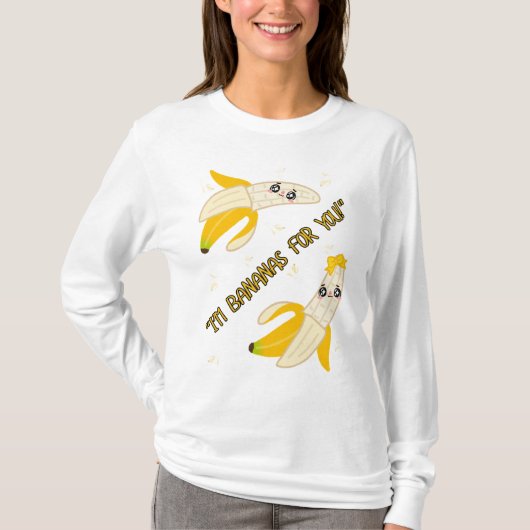 BANANEN VOOR JOU T-SHIRT (Voorkant)