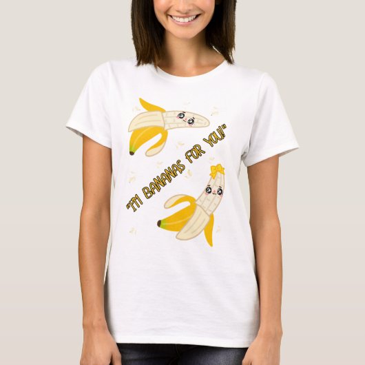 BANANEN VOOR JOU T-SHIRT (Voorkant)