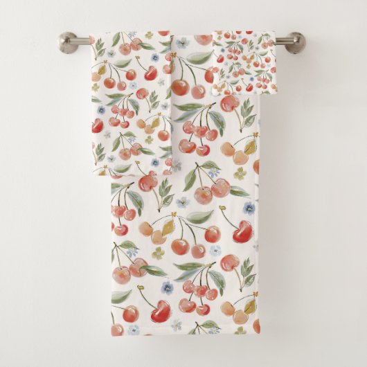Bananen voor Kersen Bad Handdoek (Insitu)