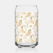 Bananen voor Kersen Blikvorm Glas (Links)