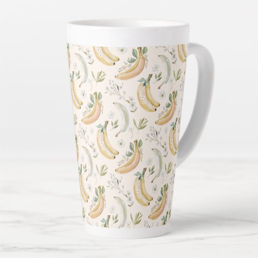 Bananen voor Kersen Latte Mok (Rechterhoek)