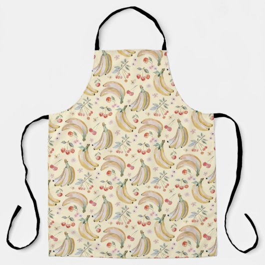 Bananen voor Kersen Schort (Voorkant)