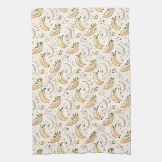 Bananen voor Kersen Theedoek (Verticaal)