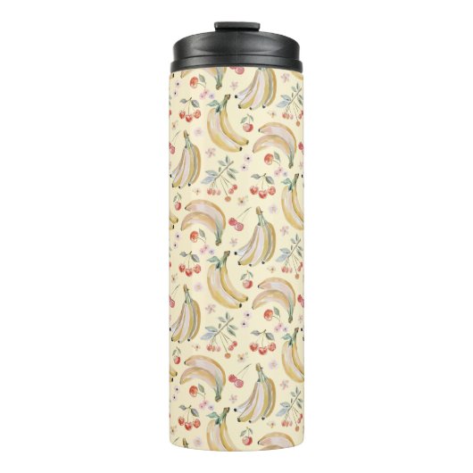 Bananen voor Kersen Thermosbeker (Voorkant)