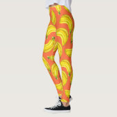 Bananen waterverf leggings (Links)