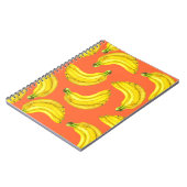 Bananen waterverf notitieboek (Linkerzijde)