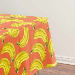 Bananen waterverf tafelkleed