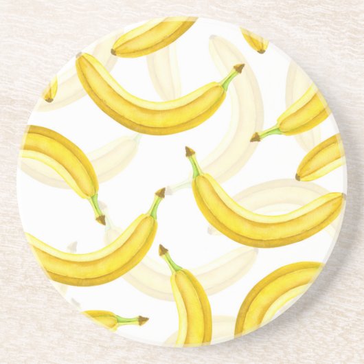 Bananen Zandsteen Onderzetter (Voorkant)