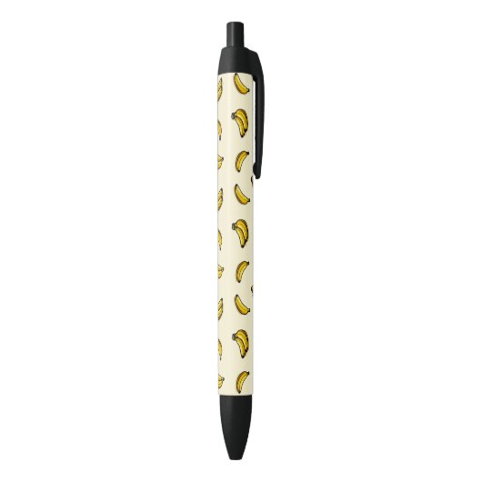 Bananen Zwarte Inkt Pen (Achterkant (Verticaal))