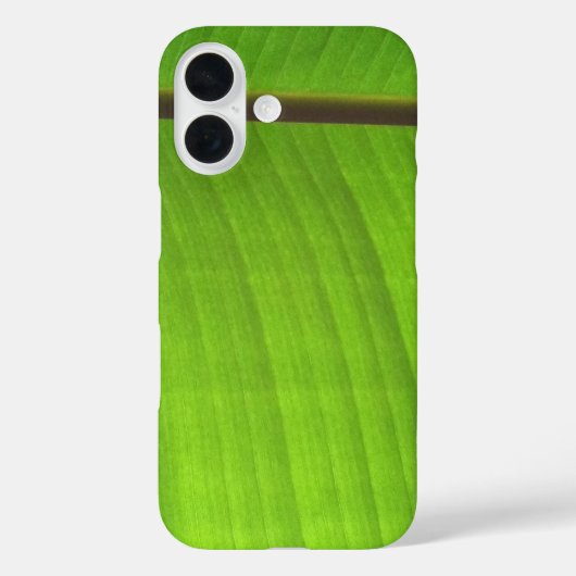Bananenblad Close-Up Case-Mate iPhone Case (Achterkant)