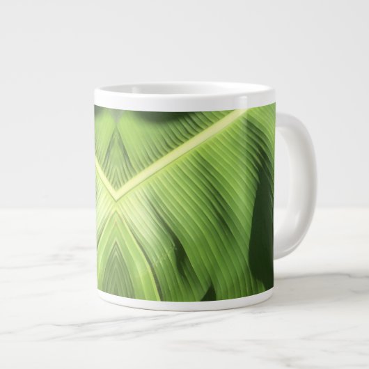 Bananenblad Grote Koffiekop (Voorkant rechts)