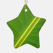 bananenblad keramisch ornament (Links)