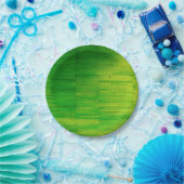 Bananenblad ontwerp papieren bordje (Feest)