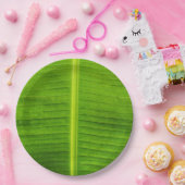 Bananenblad papieren bord (Feest)