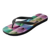 Bananenblad Quilt Teenslippers (Schuin)