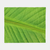 Bananenbladbladervezels Fleece Deken (Voorkant (Horizontaal))