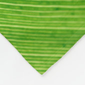 Bananenbladbladervezels Fleece Deken (Hoek)