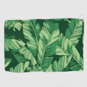 Bananenbladeren 2 golfhanddoek (Horizontaal)