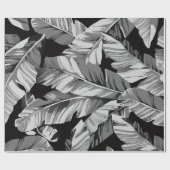 Bananenbladeren 3 cadeaupapier (Vlak)