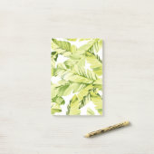 Bananenbladeren 4 post-it® notes (Op bureau)