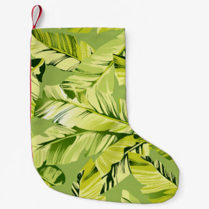 Bananenbladeren 5 kleine kerstsok