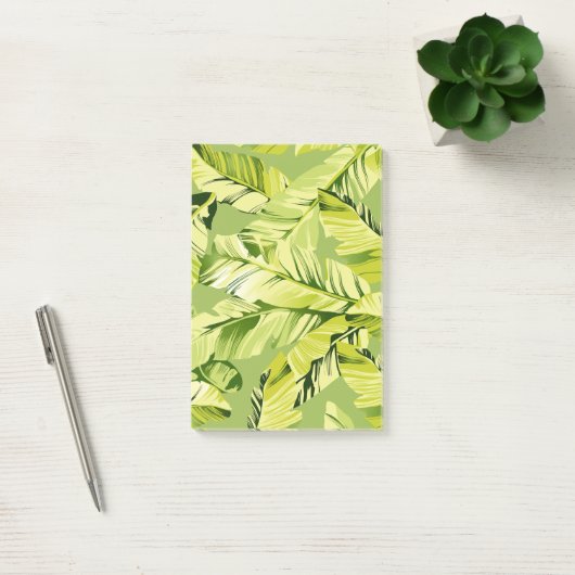 Bananenbladeren 5 post-it® notes (Kantoor)