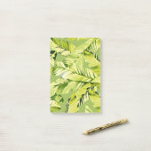 Bananenbladeren 5 post-it® notes (Op bureau)