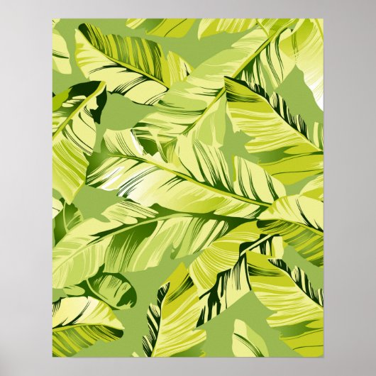 Bananenbladeren 5 poster (Voorkant)