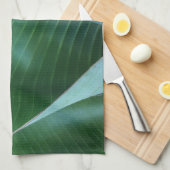 Bananenbladeren Abstract 37 Theedoek (Quarter Fold)