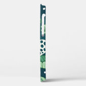 Bananenbladeren abstract, trendy kleuren Case-Mate iPhone case (Achterkant / Links)