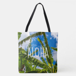 Bananenbladeren, Grove Boerderij Hawaiian Aloha Be Tote Bag