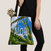 Bananenbladeren, Grove Boerderij Hawaiian Aloha Be Tote Bag (Dichtbij)
