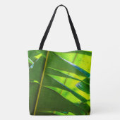 Bananenbladeren, McBryde Garden, Hawaiian Beach Ba Tote Bag (Achterkant)